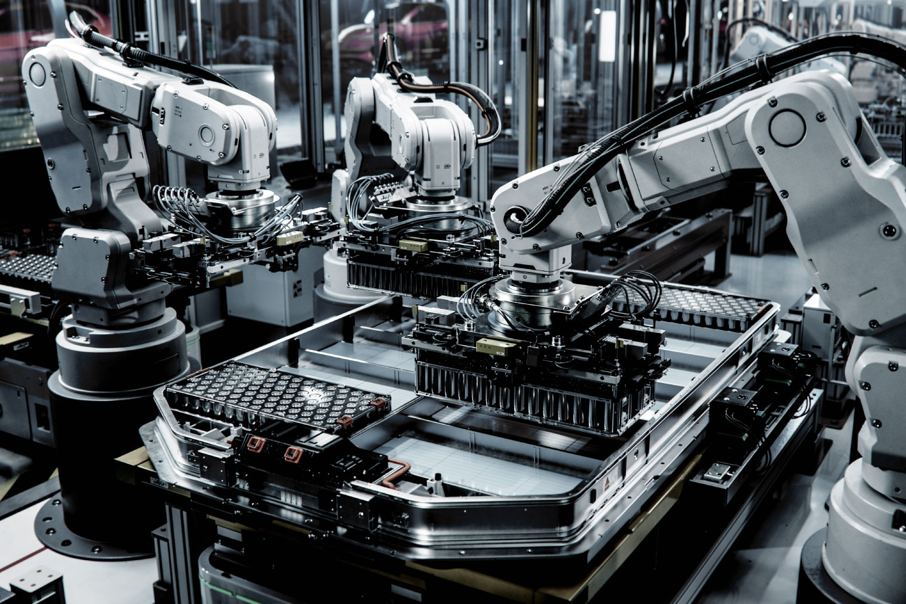 Photo of Automated production equipment